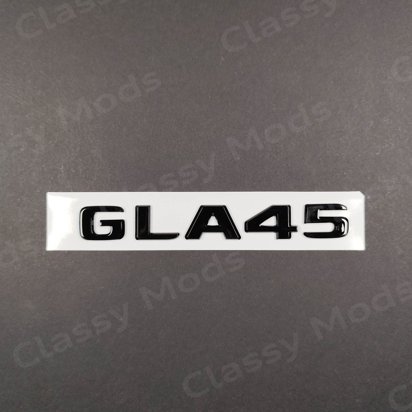 GLA45 Gloss Black Rear Tailgate Emblem Badge