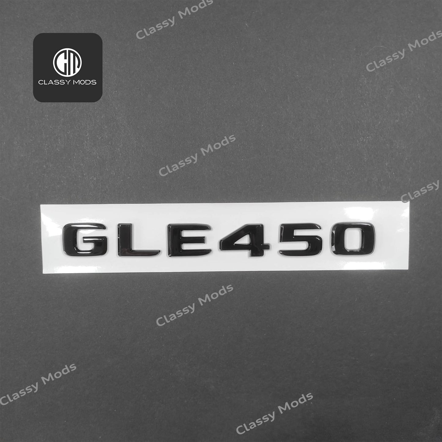 GLE450 Gloss Black Rear Tailgate Emblem Badge