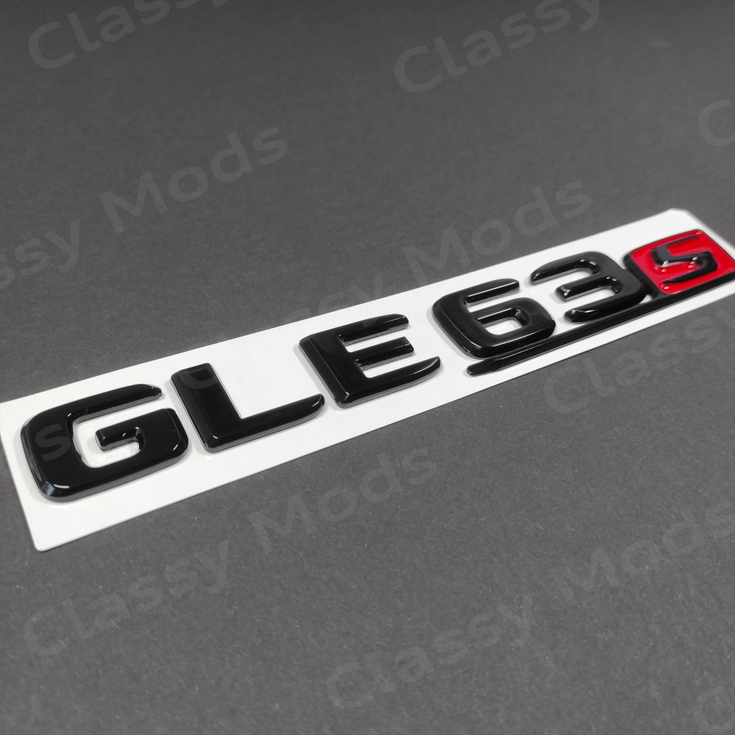 GLE63s Gloss Black Rear Tailgate Emblem Badge W166 C292 Coupe 2015-2019