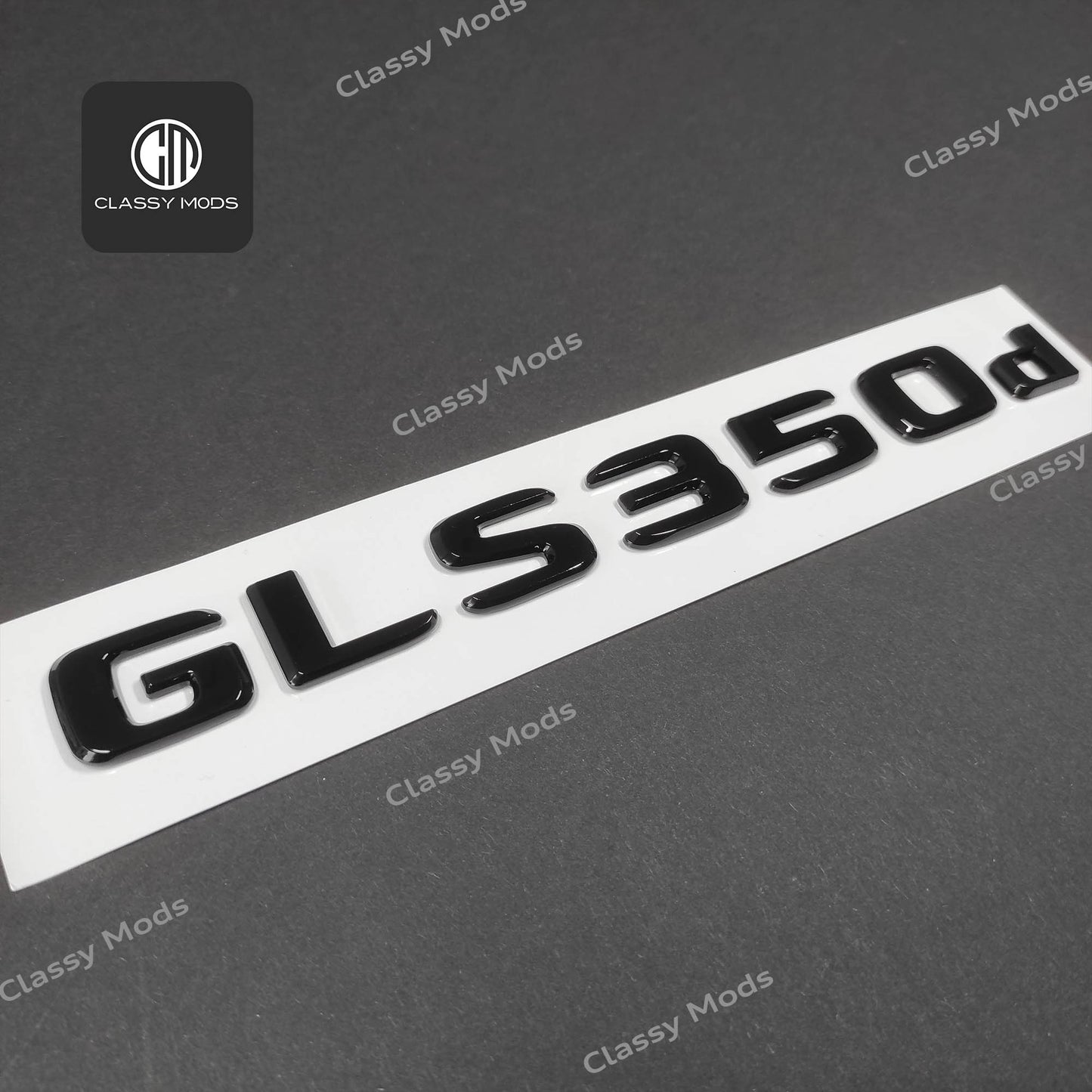 GLS350d Gloss Black Rear Tailgate Emblem Badge