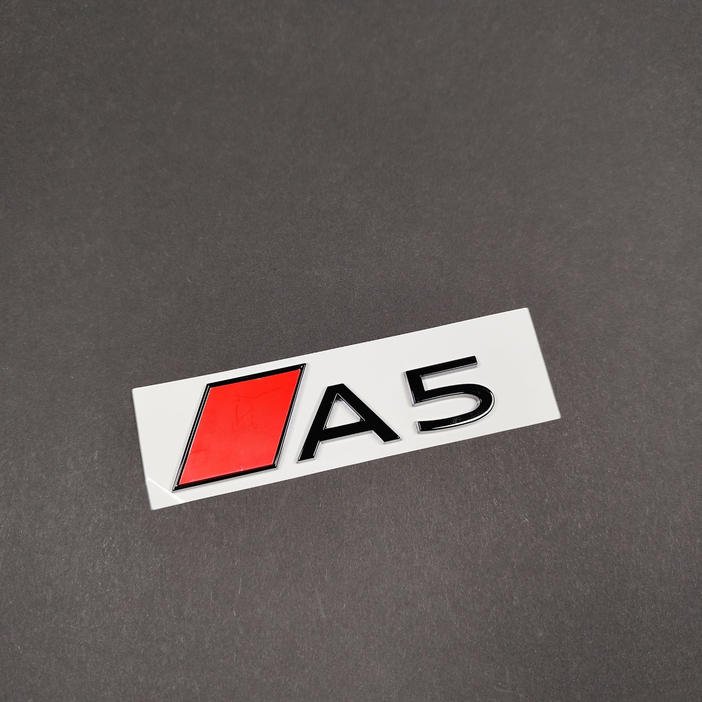 Audi A5 2025+ Gloss Black Rear Emblem Badge