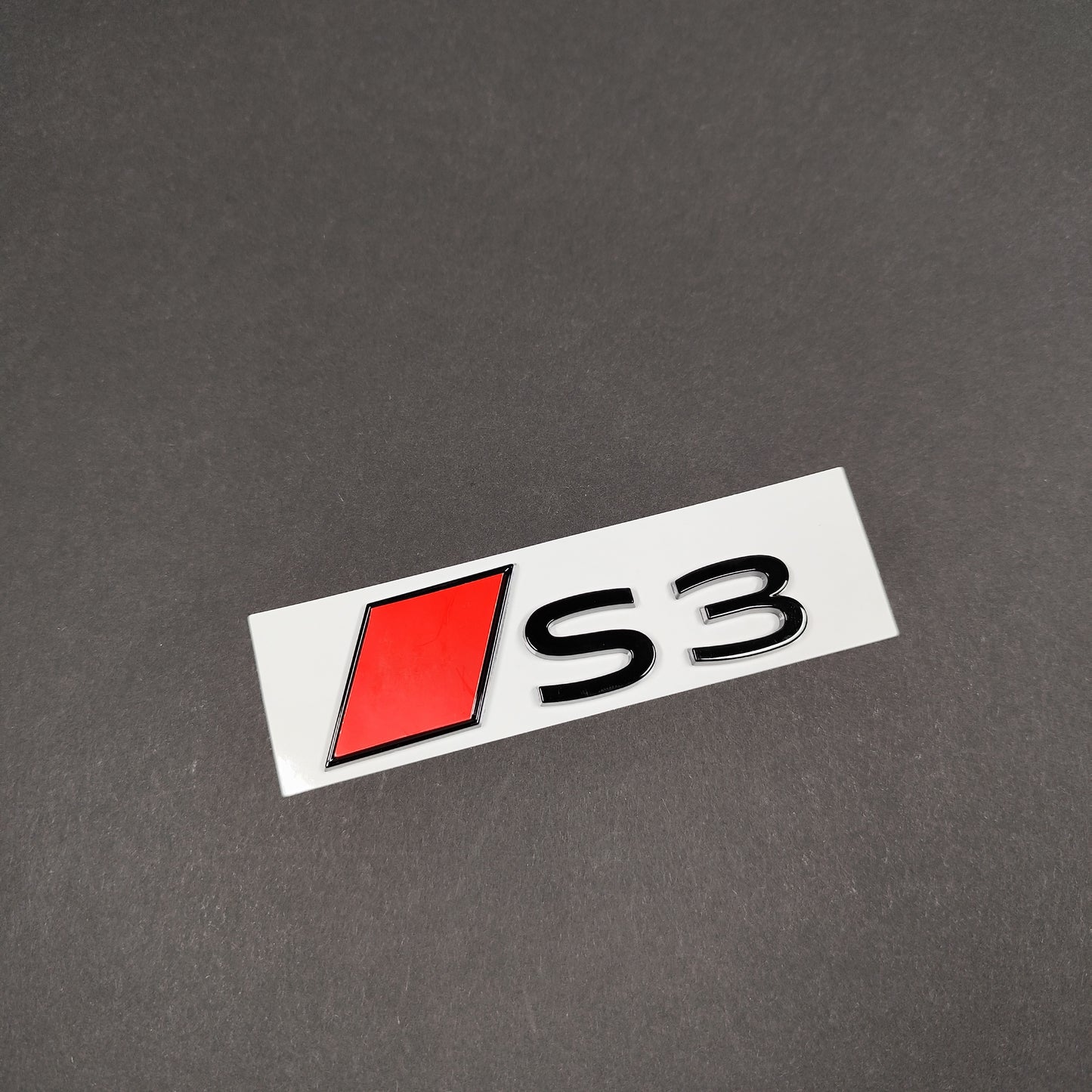 Audi S3 2025+ Gloss Black Rear Emblem Badge
