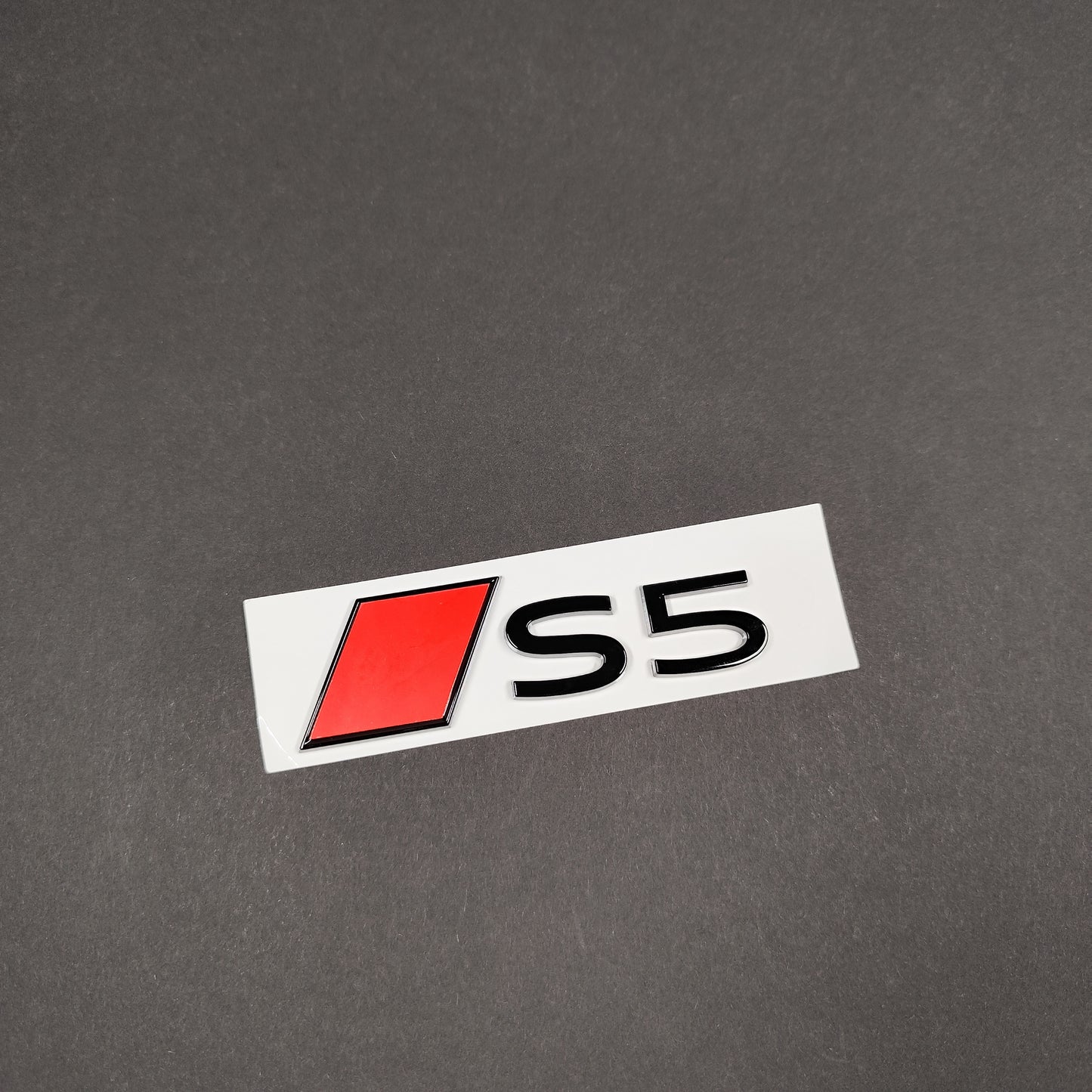 Audi S5 2025+ Gloss Black Rear Emblem Badge