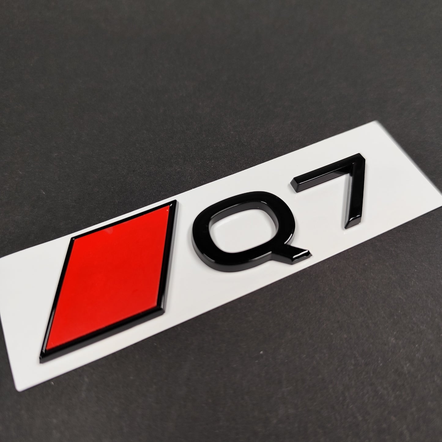 Audi Q7 2025+ Gloss Black Rear Emblem Badge