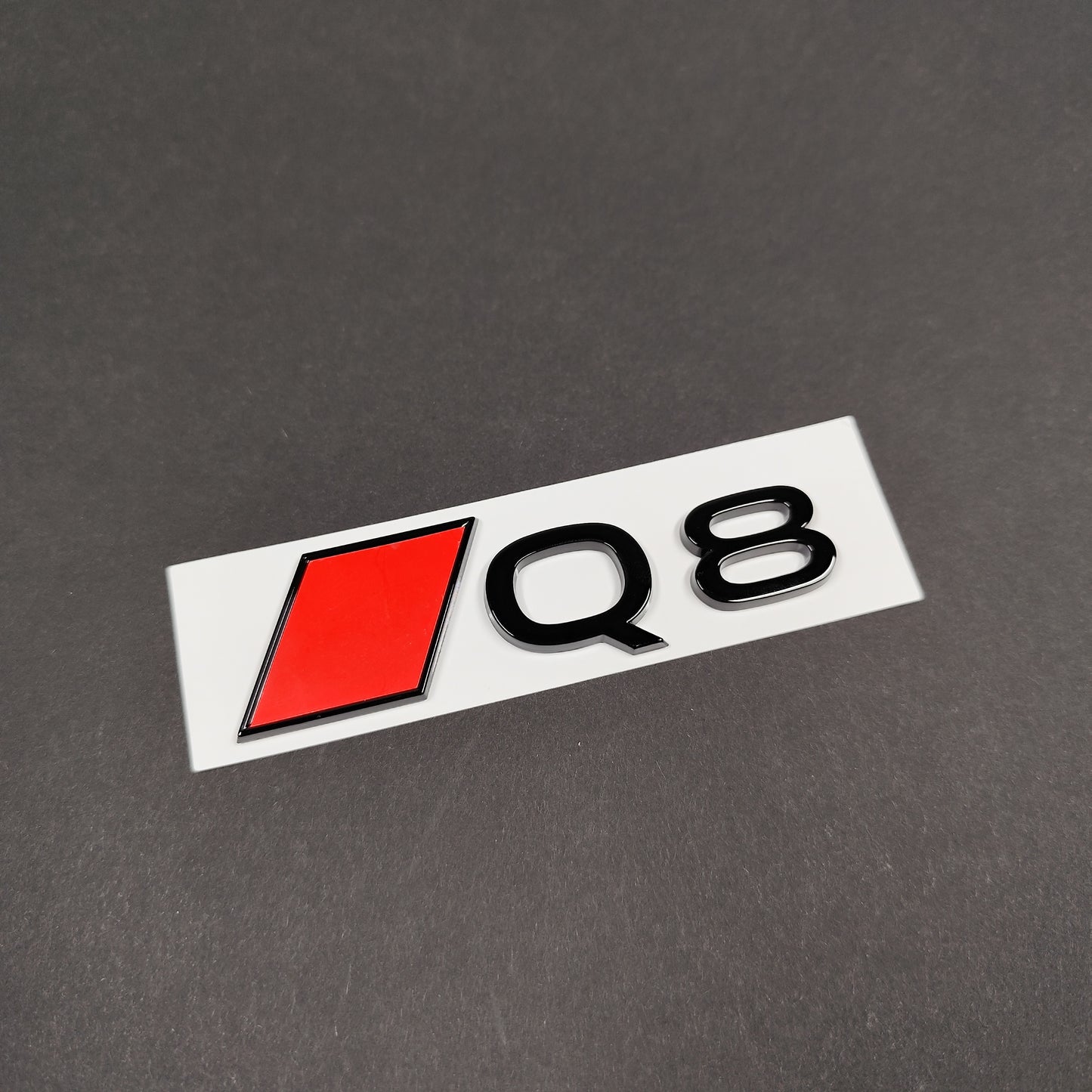 Audi Q8 2025+ Gloss Black Rear Emblem Badge