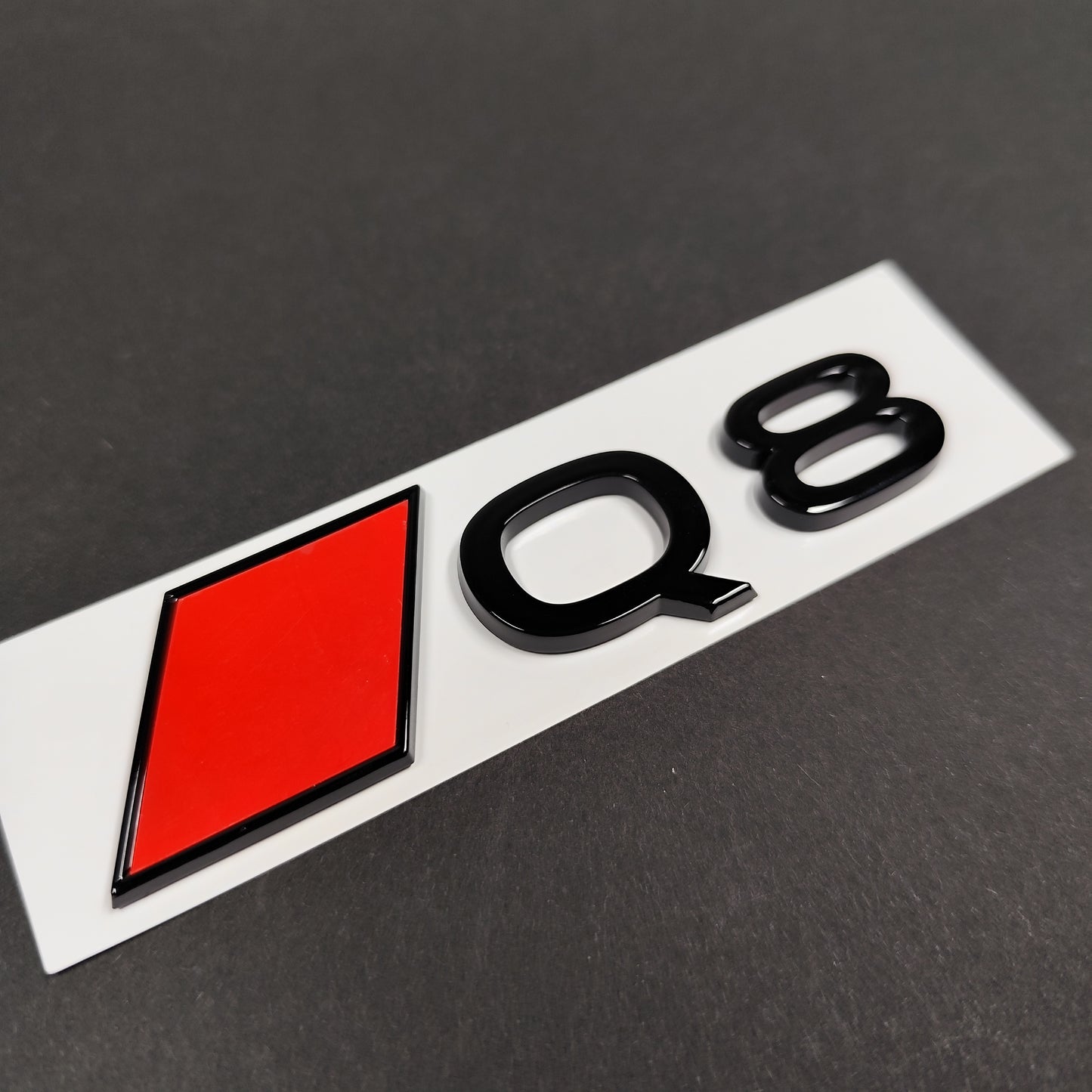 Audi Q8 2025+ Gloss Black Rear Emblem Badge