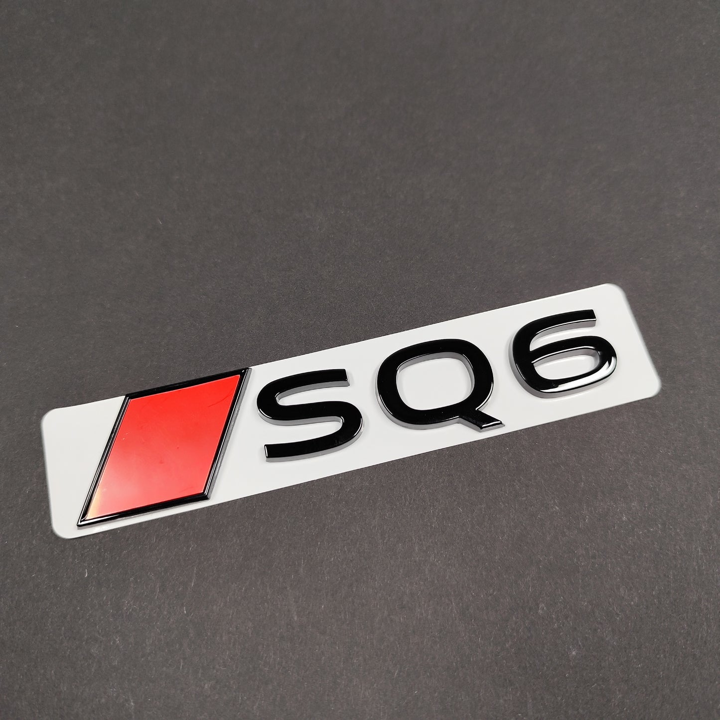 Audi SQ6 2025+ Gloss Black Rear Emblem Badge