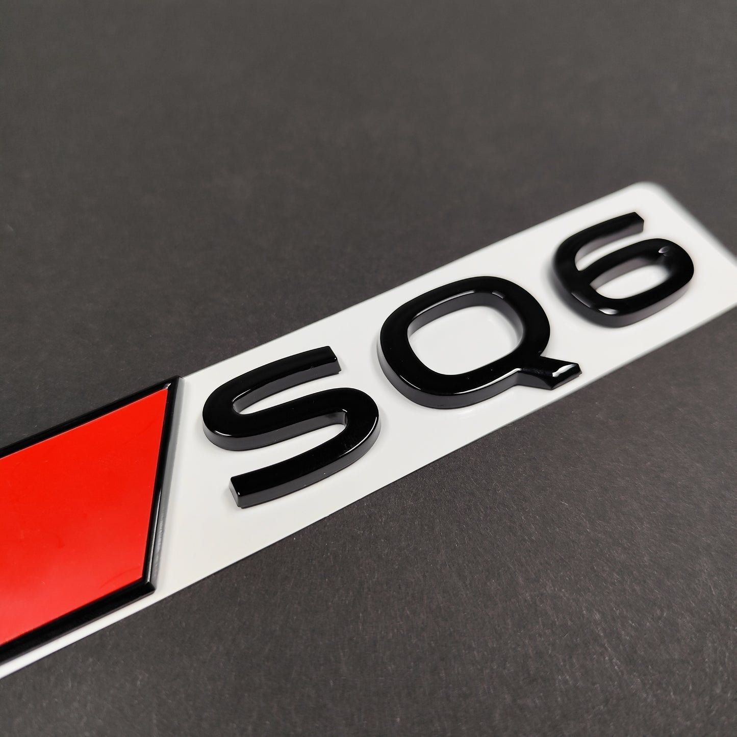 Audi SQ6 2025+ Gloss Black Rear Emblem Badge