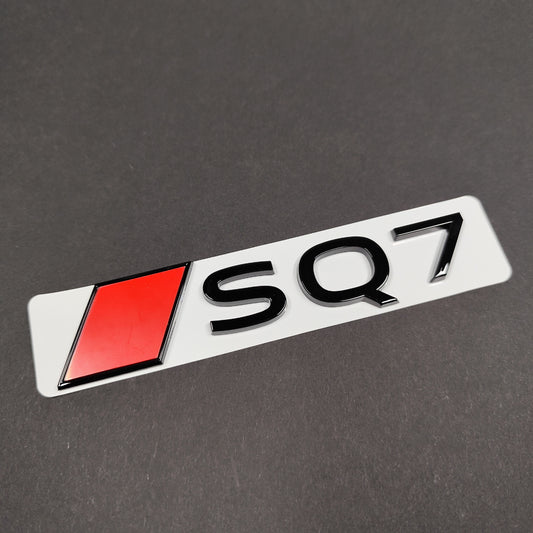 Audi SQ7 2025+ Gloss Black Rear Emblem Badge