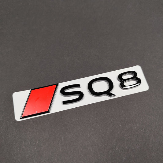 Audi SQ8 2025+ Gloss Black Rear Emblem Badge