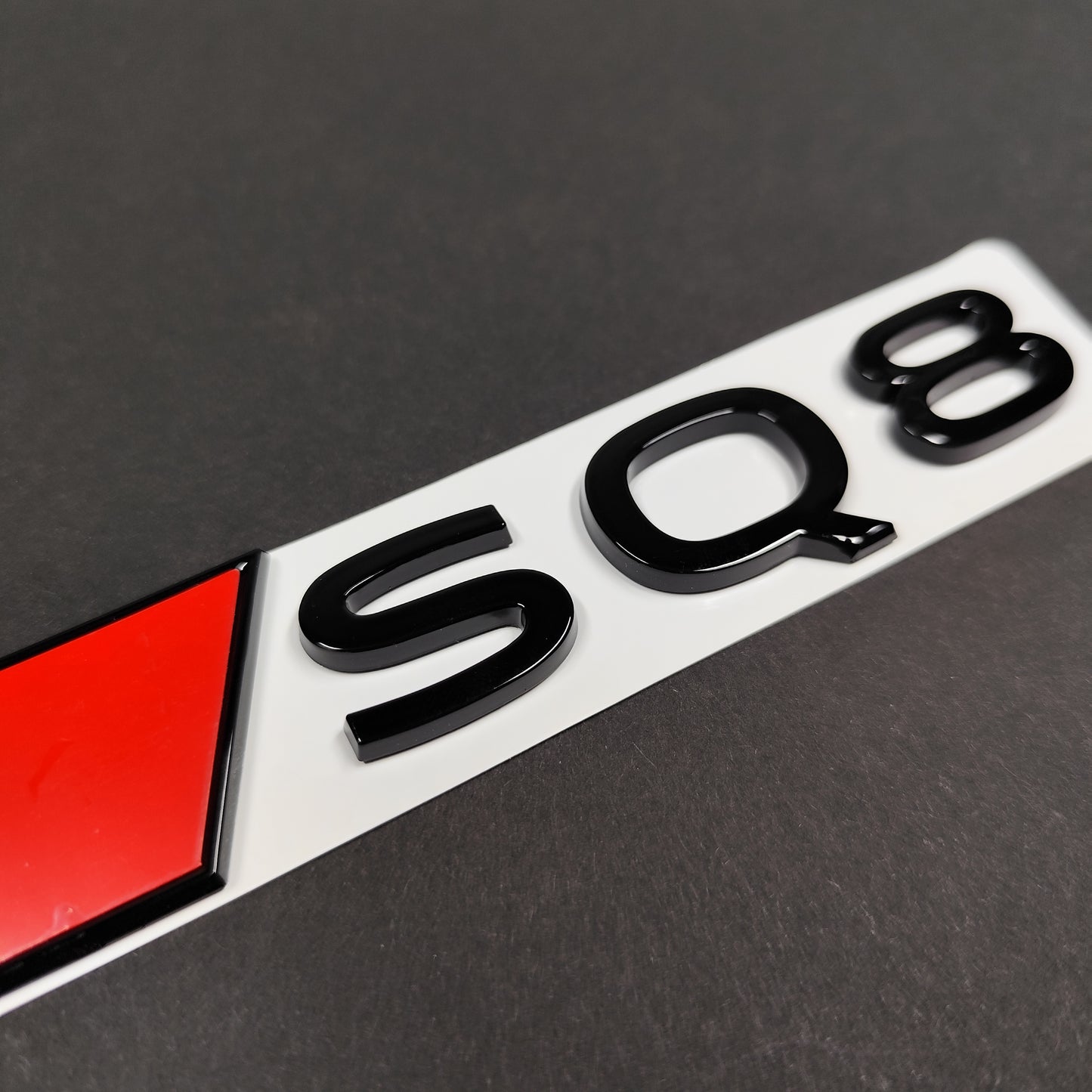 Audi SQ8 2025+ Gloss Black Rear Emblem Badge