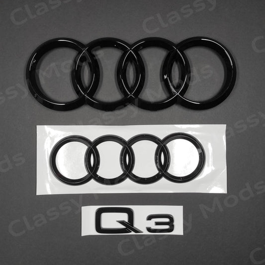 Audi Q3 Gloss Black Set 2015-2023