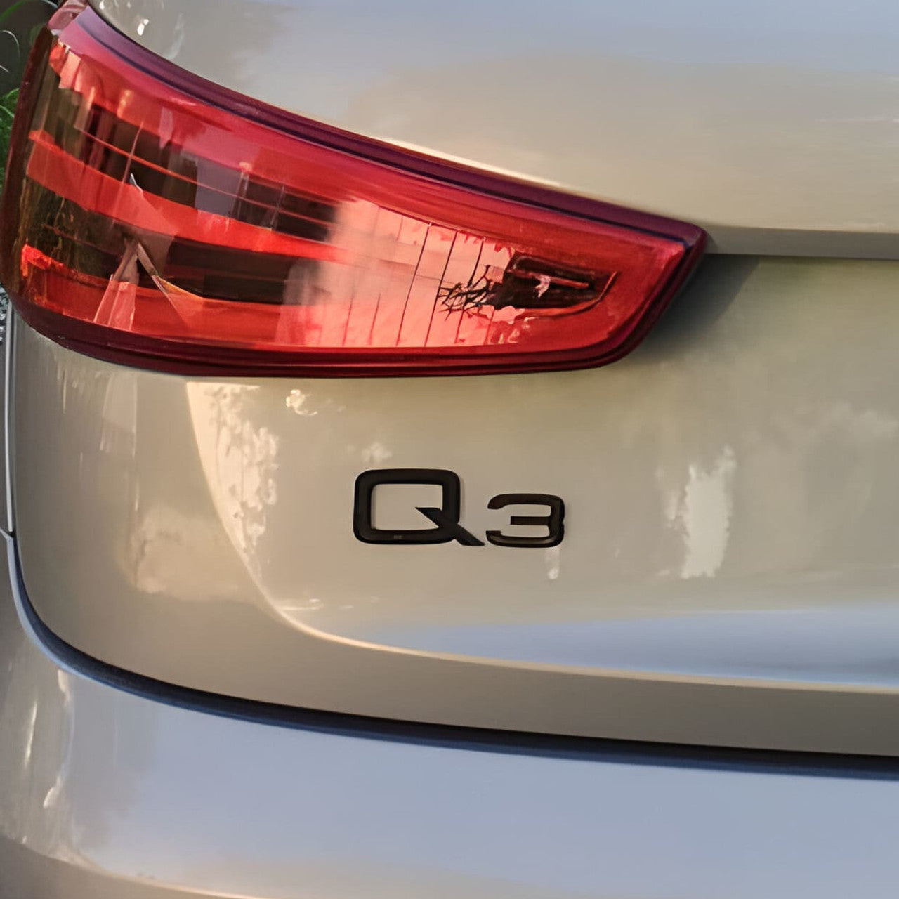 Audi Q3 Gloss Black Rear Emblem Badge