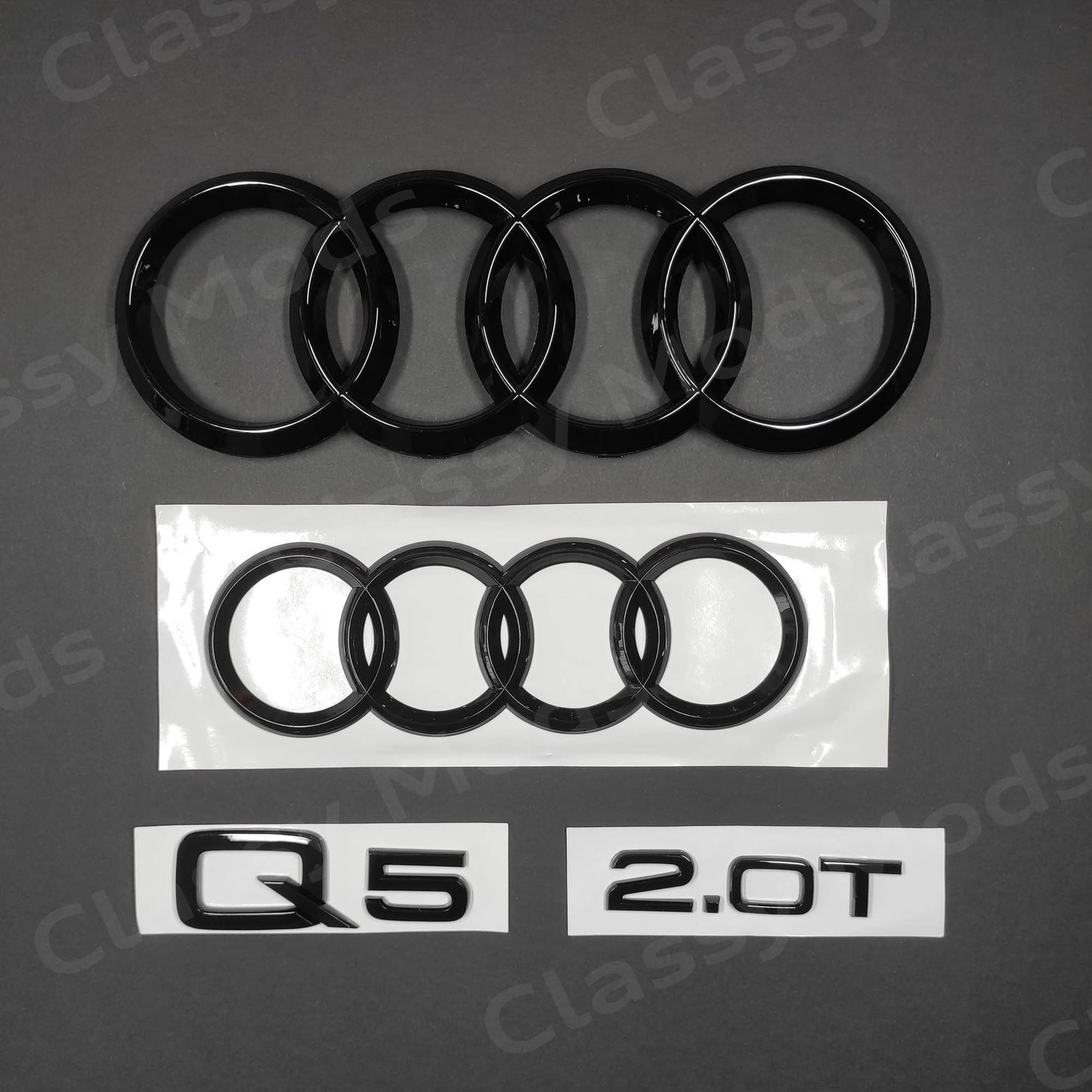 Audi Q5 2.0T Gloss Black Set 2013-2020