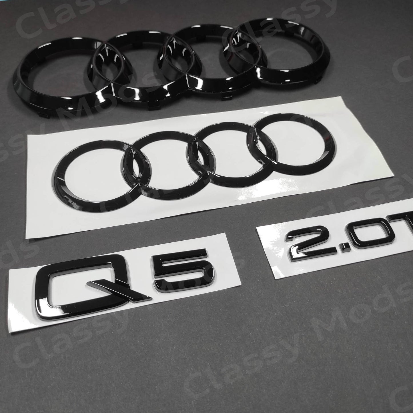 Audi Q5 2.0T Gloss Black Set 2013-2020