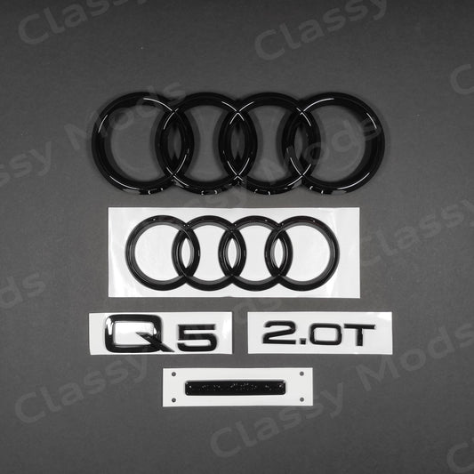 Audi Q5 2.0T Gloss Black Set 2013-2020