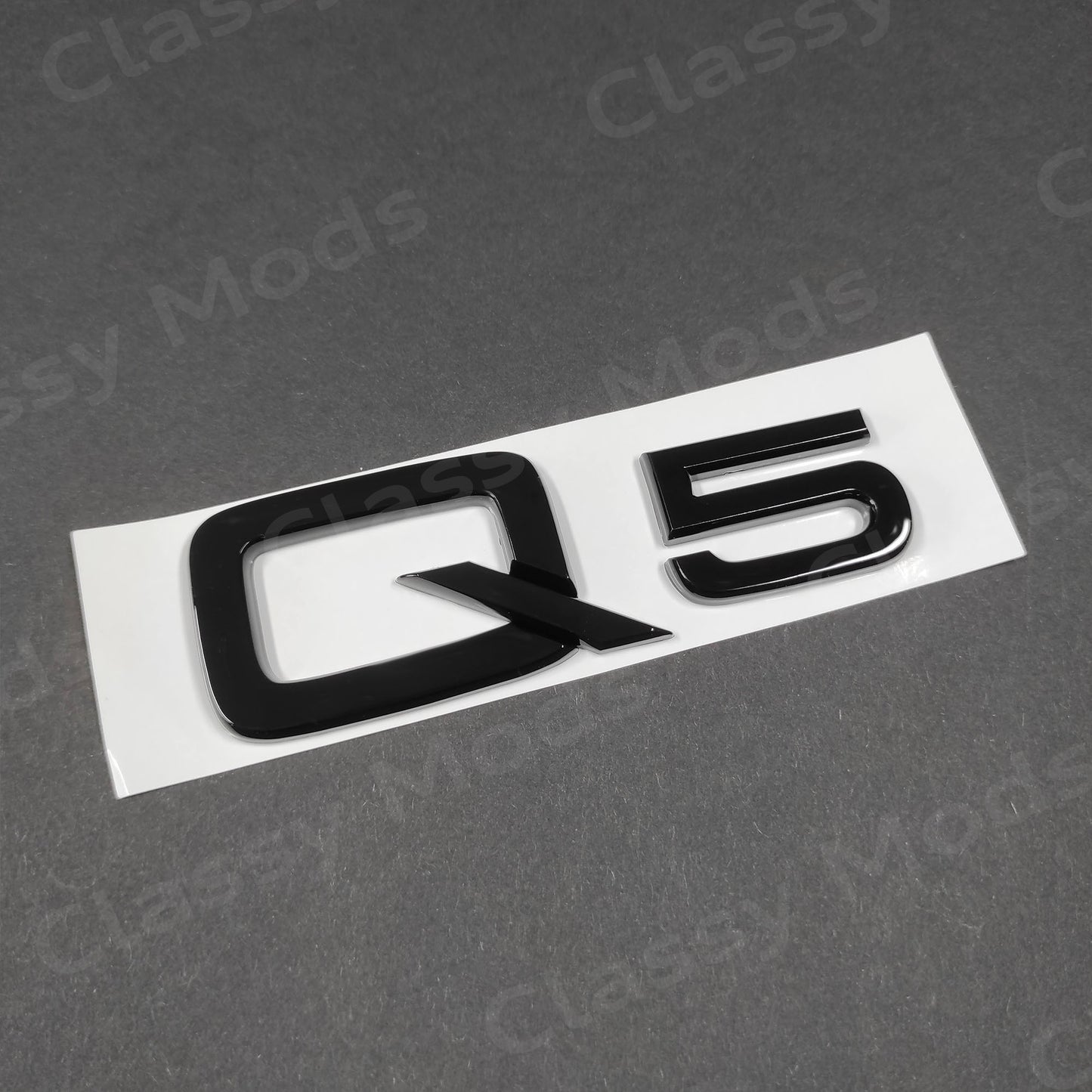 Audi Q5 Gloss Black Rear Emblem Badge
