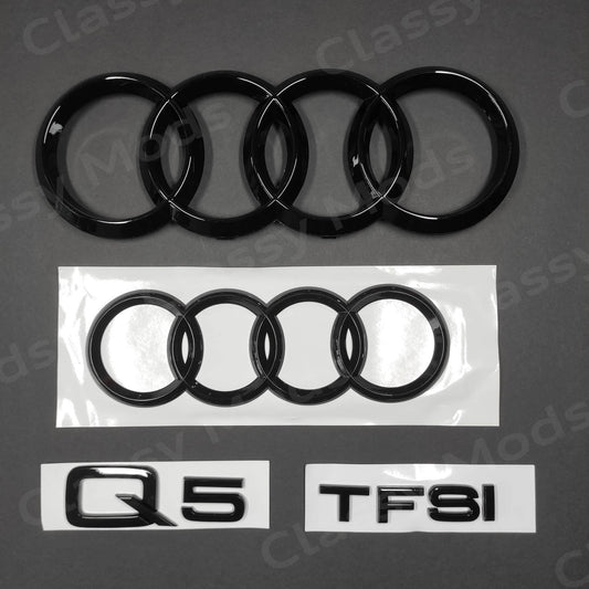 Audi Q5 TFSI Gloss Black Set 2013-2020