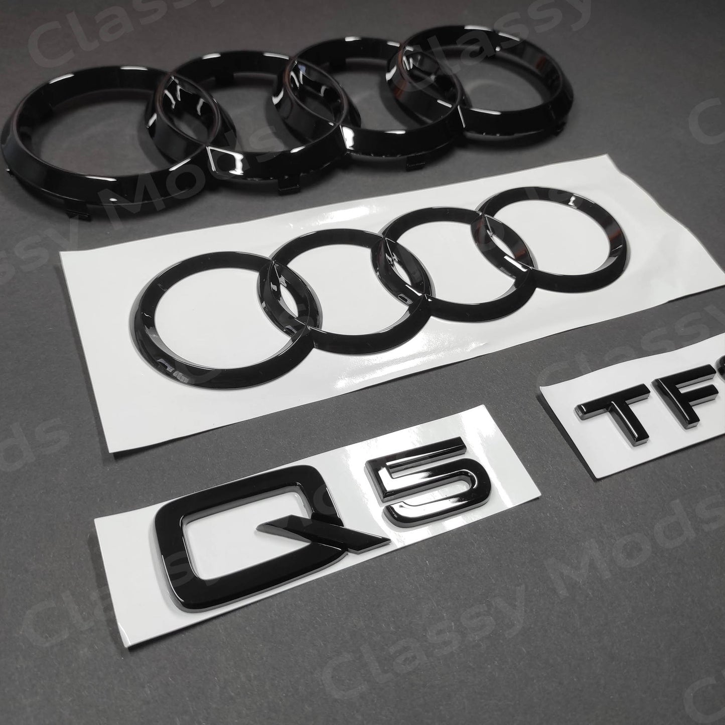 Audi Q5 TFSI Gloss Black Set 2013-2020