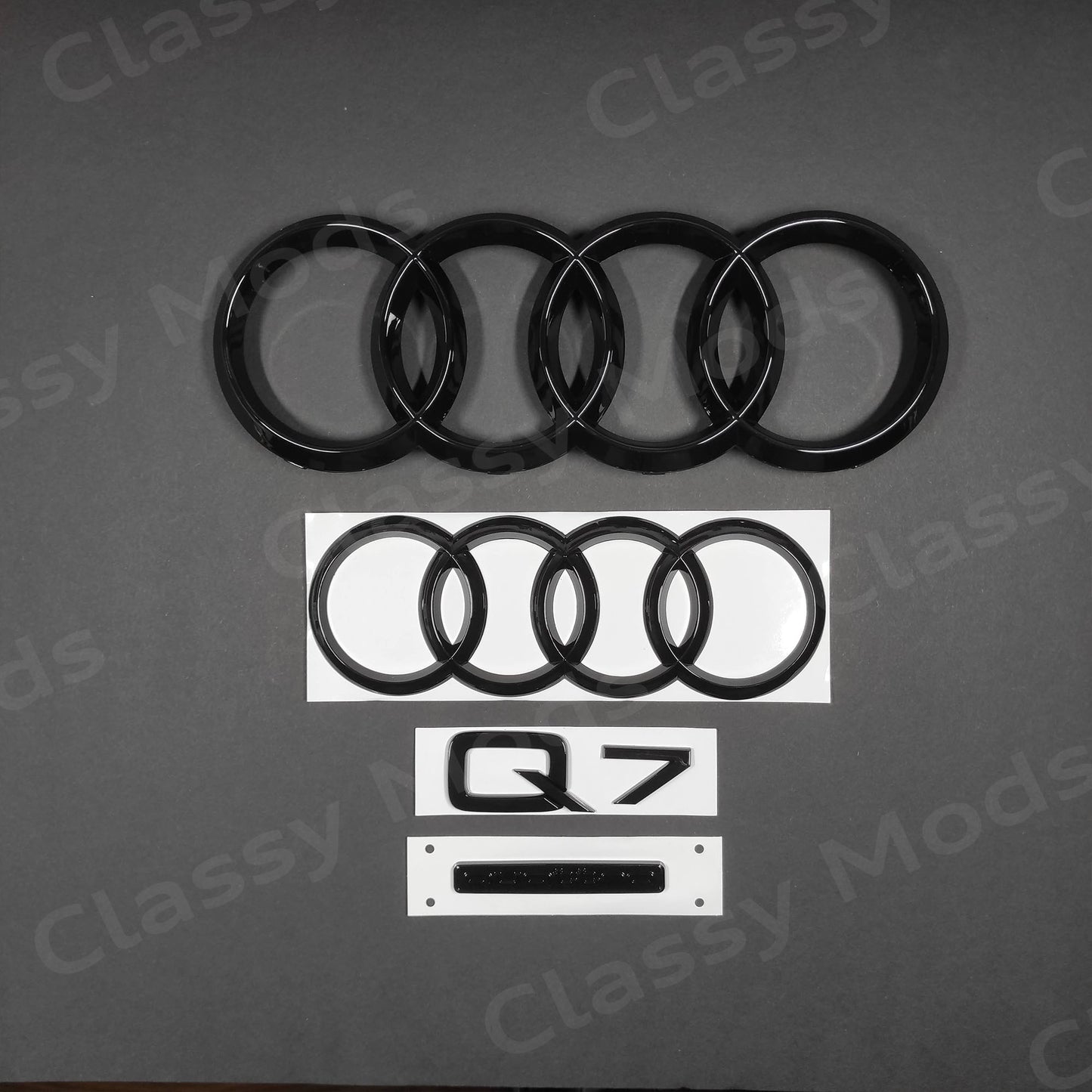 Audi Q7 4M Gloss Black Set 2016-2023