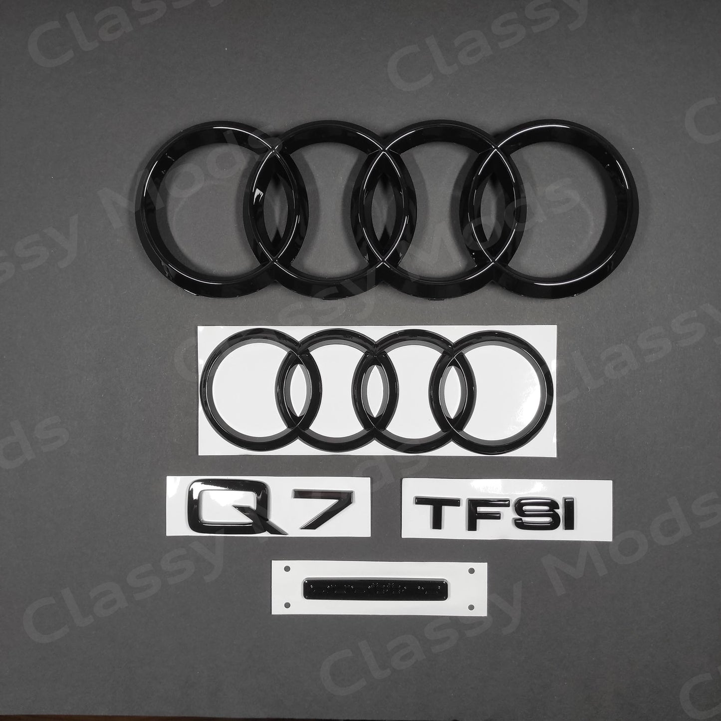 Audi Q7 TFSI Quattro 4M Gloss Black Set 2016-2023