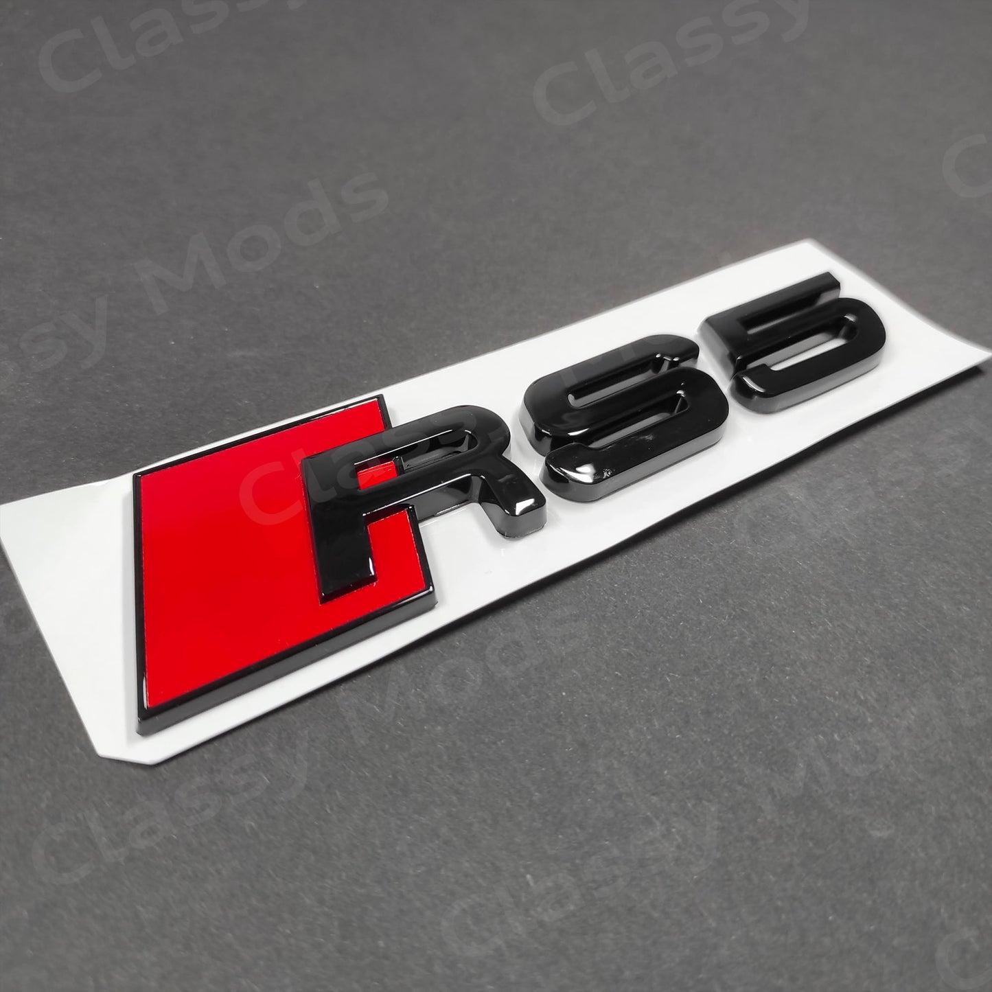 Audi RS5 Gloss Black Rear Emblem Badge