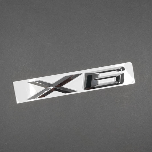 BMW X6 E71 Chrome Rear Emblem Badge