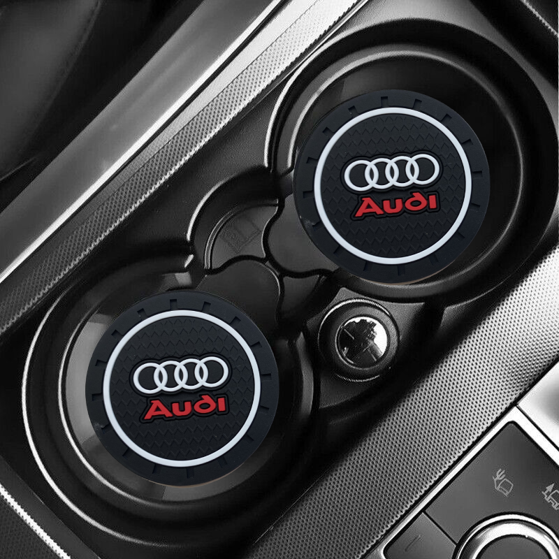 Audi Cup Coasters Silicone Anti-Slip Pads